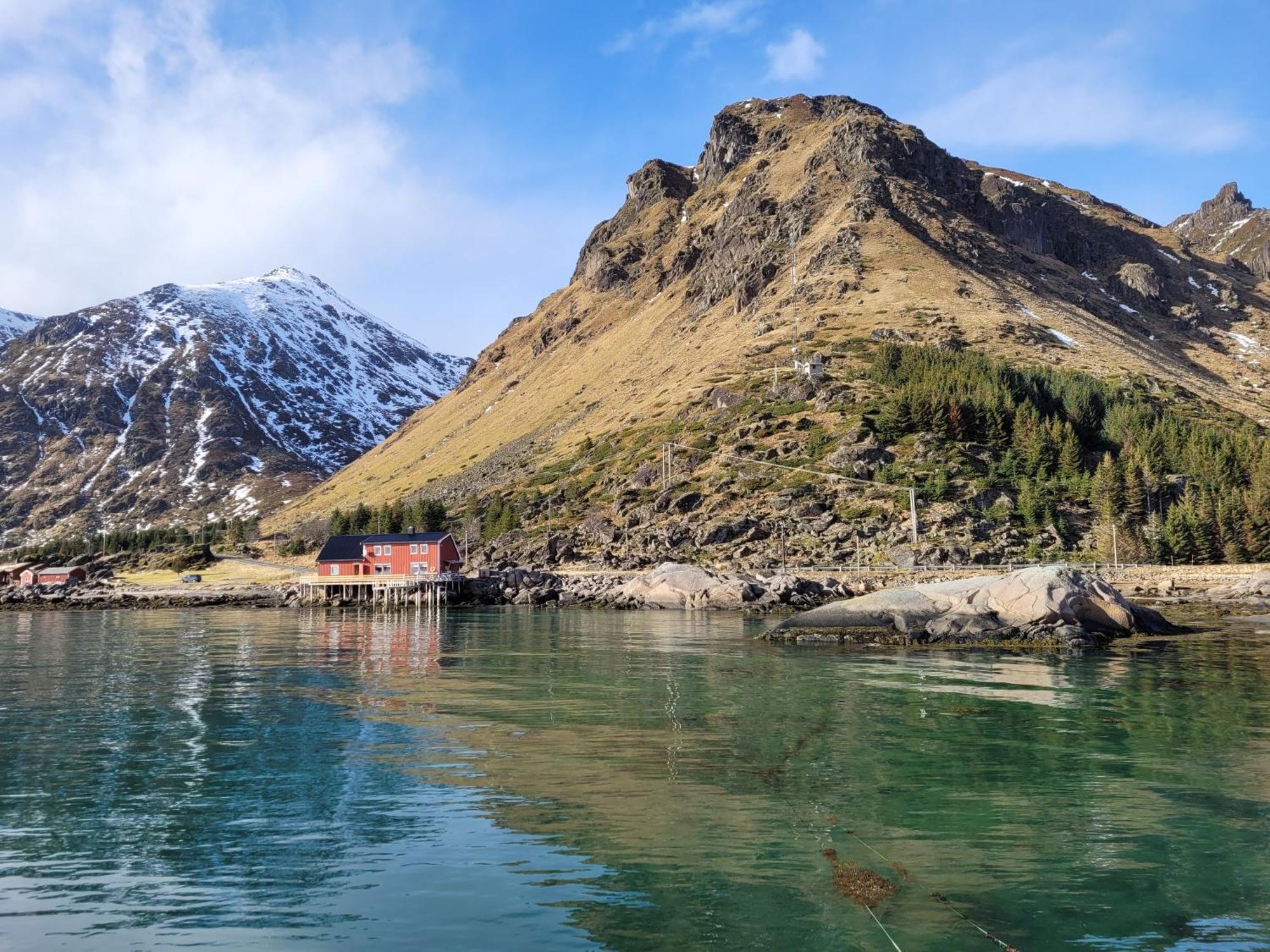 فيلا Solodden, Authentic Rorbu In Lofoten Sennesvik المظهر الخارجي الصورة