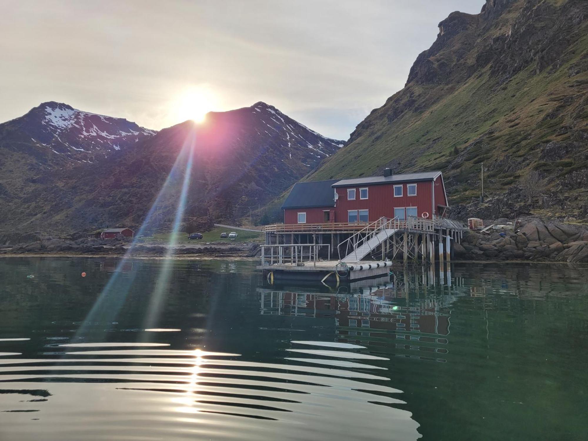 فيلا Solodden, Authentic Rorbu In Lofoten Sennesvik المظهر الخارجي الصورة